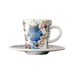 Espressokuppi 0,1L & vati 11cm valkoinen
