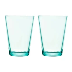 Juomalasi 40cl vedenvihreä 2kpl