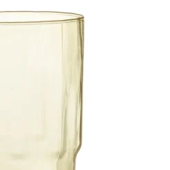 Korkea lasi 39cl auringonkeltainen 2 kpl