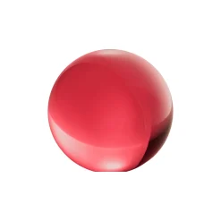 Lasipallo 8cm karmiininpunainen