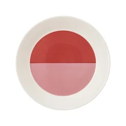 Lautanen 21cm 2-väri pinkki-punainen