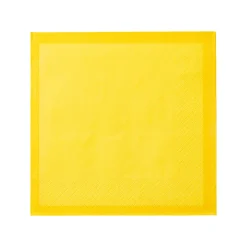 Paperiservetti 33cm auringonkeltainen-keltainen 20 kpl