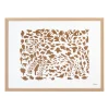 Taidejuliste 50x70cm Gepardi ruskea