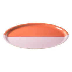 Tarjotin 35cm 2-väri pinkki-punainen